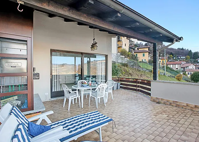 View Terrace Over The Borromean Isla - Happy Holiday home Stresa